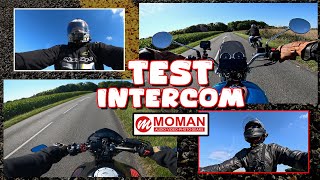 TEST Intercom MOMAN en DUO sur Interceptor650 amp Hornet600 [upl. by Lertnek]