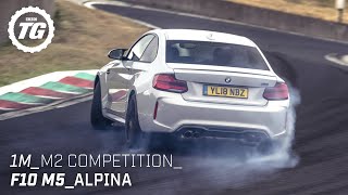 Chris Harris drives Best of BMW 1M M2 Alpina F10 M5 M2 Competition  Top Gear [upl. by Odnumyar779]