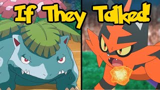 IF POKÉMON TALKED Torracat vs Venusaur [upl. by Yenattirb]