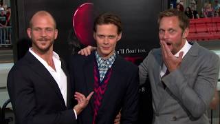 IT Premiere  Bill Skarsgard Interview [upl. by Htidirem]