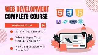 HTML Course  From Beginners to Advance  Introduction to HTML  Lecture 02 [upl. by Nur]