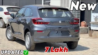 New BALENO 2024 Updated Model  Maruti Suzuki BALENO 2024 Grey Colour Review [upl. by Lita]