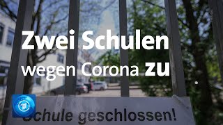 Zwei Schulen in MecklenburgVorpommern wegen Corona geschlossen [upl. by Yerxa]