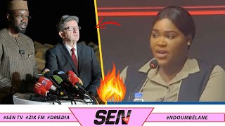 « Discours manipulation la Sonko def UCAD » Ndeye Fatou Ndiaye recadre sévèrement Sonko et Melenchon [upl. by Einwahr]