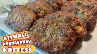 KIYMALI KARNABAHAR KÖFTESİ TARİFİ🔝250 GR KIYMAYLA 7 KİŞİLİK YEMEK YAPTIK👌Cauliflower Meatball recipe [upl. by Acessej]