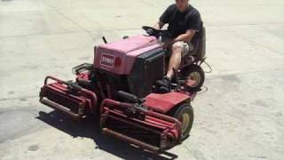 1995 Toro Reelmaster 216D Commercial Riding Mower [upl. by Llenehc]