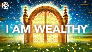 “I AM WEALTHY” Harness the Law of Attraction Nightly Money Affirmations for While You Sleep [upl. by Heyer342]