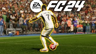 How to do Elastico amp Reverse Elastico in FC 24  Elastico Trick in EA Sports FC 24 fc24 [upl. by Sharline]