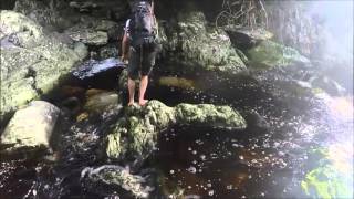 Crossing the Kleinbos River  Day 2 on the Otter Trail [upl. by Letsirc690]