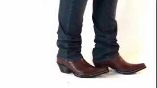 Bota Texana Masculina Bico Fino  West Country [upl. by Plato]