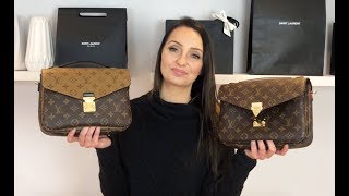 Louis Vuitton Pochette Metis Monogram Vs Reverse Monogam Review  Handbagholiccouk [upl. by Desirae146]