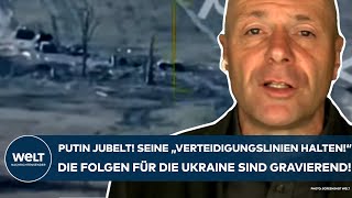 PUTINS KRIEG quotRussische Verteidigungslinien haltenquot Jetzt beißen Ukrainer auf Granit  mit Folgen [upl. by Ezaria]