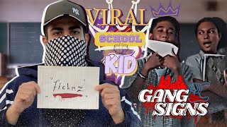 Viral School Kid Gang Signs Full Explanation  Tutorial  Simplified [upl. by Naihs599]