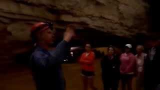 Filming of Fire Down Below at Saltpetre Cave Tour Guide Explanation [upl. by Noiraa]