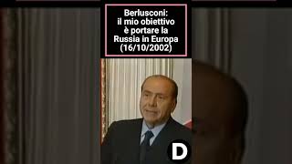 Berlusconi il mio obiettivo è portare la Russia in Europa russia italia usa europa short [upl. by Eicarg]