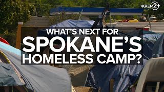 Spokanes Homeless Camp  The effort to help people living there and the deadline to clear out [upl. by Romelda]