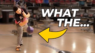 The most unique bowler in the world challenged me to a match [upl. by Vita]