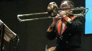 Black Dyke Band Brett Baker trombone  Fantastic Polka [upl. by Sherrod748]