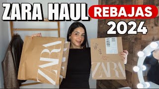 ZARA HAUL REBAJAS 2024 🔴desde 12 [upl. by Kovacev]