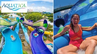 Aquatica Orlando Immersive Tour Experience Best Lazy River in Florida [upl. by Desai]