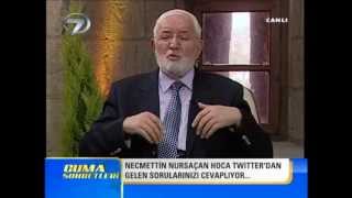 Necmettin NURSAÇAN Hoca ile Cuma Sohbetleri Kanal7 Kayseriden canlı yayın Tek parça [upl. by Ititrefen981]