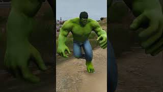 GTA V  Thor Save SpiderMan From Hulk In GTA 5 shorts gta5 [upl. by Pancho]