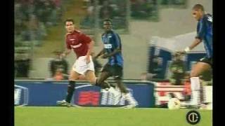 20042005 Coppa Italia  Roma vs Inter 01 Adriano [upl. by Stiegler]