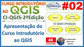 Aula 02  Apresentação do Curso Introdutório ao QGIS CIQGIS2ªEdição [upl. by Ennaj]