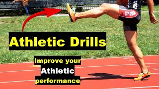 athletic drills athletics drill Hindi athletic training drills speed drill rk fitness studio [upl. by Oigaib]