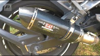 Modenas Pulsar RS200  Changing Exhaust at AMS Motorsport [upl. by Otto]