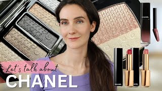 Let’s talk  CHANEL HOLIDAY 2023 makeup collection Roaring Twenties  Inspiration Swatches [upl. by Sukram]