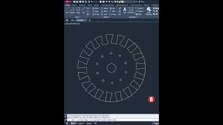 AutoCaD Practice  Circular Laminations autocadelectrical autocad core lamination [upl. by Nnodnarb281]