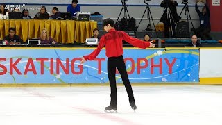 4K60p 박성훈 Sunghoon PARK KOR SP  2018 ISU CS Asian Trophy DAY4  Senior Men SP07 [upl. by Bisset]