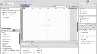 Jaspersoft Studio  How to create Watermark in report [upl. by Idnarb]