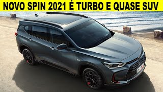 Chevrolet Spin 2021 Turbo 12 com 150 CV Da água para o vinho GM Caprichou [upl. by Tansey392]