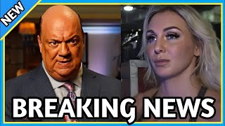 Paul Heyman SHOCKS WWE Fans with Heartbreaking News About Charlotte Flair 💔😱 [upl. by Lati]