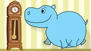 Hickory Dickory Dock  Childrens Song with Lyrics [upl. by Ahsiak]