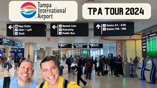 TPA Tour 2024  Tampa International Airport  Ultimate Guide [upl. by Quillan81]