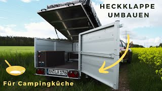 Anhänger Heckklappe umbauen am OffroadZeltanhänger  Umbau Teil 9  3onTour [upl. by Ynetruoc126]