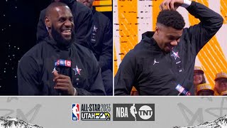 Full 2023 NBA AllStar Draft  LeBron amp Giannis Make Their Picks LIVE in SLC  NBA on TNT [upl. by Crandall]