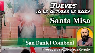 ✅ MISA DE HOY jueves 10 de Octubre 2024  Padre Arturo Cornejo [upl. by Acinnej997]