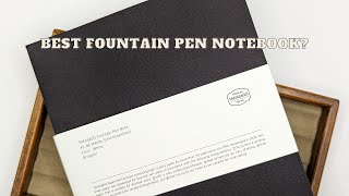 Best Fountain Pen Notebook [upl. by Nylorahs]