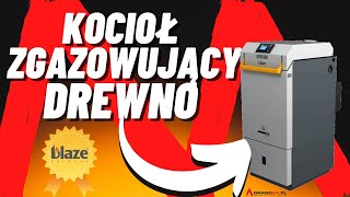 KOCIOŁ NA ZGAZOWANIE DREWNA BLAZE HARMONY COMFORT NAJLEPSZY KOCIOŁ NA DREWNO TANIE OGRZEWANIE DOMU [upl. by Gnivre943]