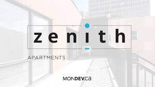 ZENITH Condos Locatifs Rentals Phase 2 1566 rue SaintChristophe 304 VilleMarie Montreal QC [upl. by Amalbena575]