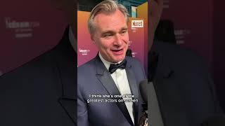 Christopher Nolan Praises Marion Cotillard at the 2024 César Awards quotOne of the Greatest Actorsquot [upl. by Melvena]