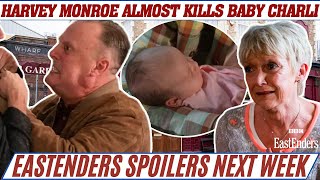 Harvey Monroes Deadly Rage Baby Charli Narrowly Escapes Death in EastEnders  EastEnders spoilers [upl. by Naujtna]