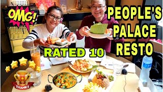 THE BEST ANG SARAP PEOPLES PALACE RESTAURANT GREENBELT MAKATI LALONG GUMANDA😮 [upl. by Droflim]