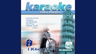 Italian Medley 1 Mala Femmina  Anema E Core  Arrivederci Roma Karaoke Version [upl. by Darnok554]