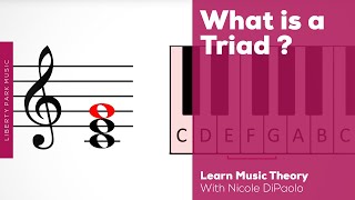 What is a Triad  Music Theory  Video [upl. by Hemetaf925]