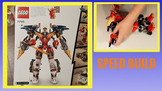 Ninja Ultra Combo Mech  Speed Build  Lego Ninjago 71765 [upl. by Aneetsirhc]